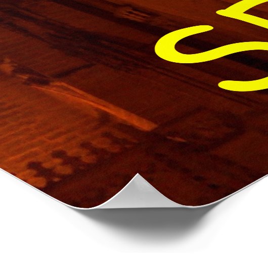 Poster Sevilla Catedral-Spanje (Hoek)