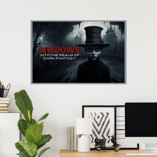 Poster Shadows (Thuiskantoor)