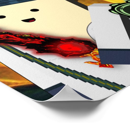 Póster Shadows of Evil 8-Bits (Grande) Poster (Hoek)