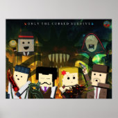 Póster Shadows of Evil 8-Bits (Grande) Poster (Voorkant)