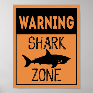 Poster Shark Zone