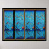 Poster  Sharks Kuniyoshi 1797-1861, Utagawa (Voorkant)