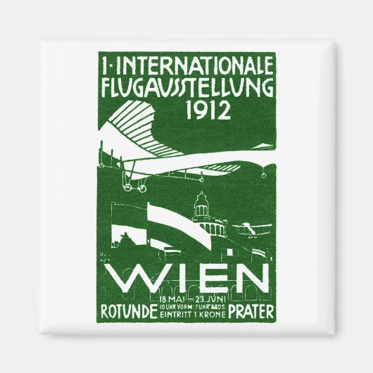 poster Show Wenen 1912 Magneet (Voorkant)