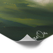 Poster | Siberische Husky Puppy | Olieverfstijl (Hoek)