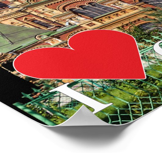 Poster Sint-Petersburg Rusland (Hoek)