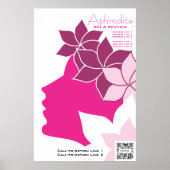 Poster Sjabloon Aphrodite Spa & Boutique (Voorkant)