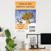 Poster Sjabloon Carnaval (Thuiskantoor)