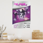 Poster Sjabloon Dance (Keuken)