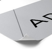 Poster Sjabloon Generiek 2 (Hoek)