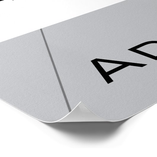 Poster Sjabloon Generiek 2 (Hoek)