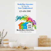 Poster Sjabloon House Realtors (Keuken)