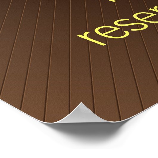 Poster Sjabloon Le Bistro (Hoek)