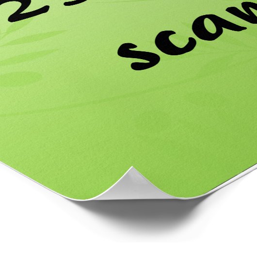 Poster Sjabloon Sushi (Hoek)