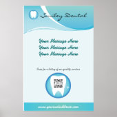 Poster Sjabloon tandheelkunde (Voorkant)