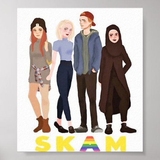 POSTER SKAM (Voorkant)
