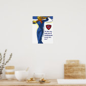 Poster Ski College (Keuken)