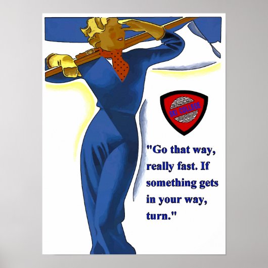 Poster Ski College (Voorkant)