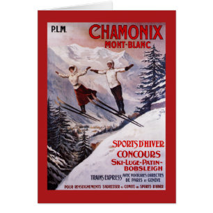 Poster Skiing Promotion