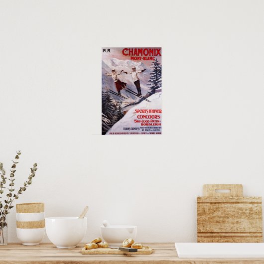 Poster Skiing Promotion (Keuken)