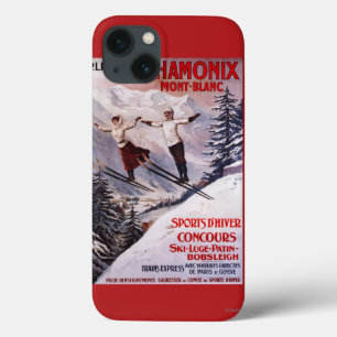 Poster Skiing Promotion Case-Mate iPhone Case