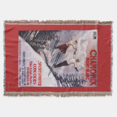 Poster Skiing Promotion Deken (Voorkant)