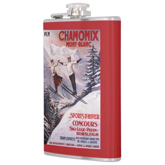 Poster Skiing Promotion Heupfles (Links)