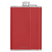 Poster Skiing Promotion Heupfles (Achterkant)