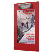 Poster Skiing Promotion Klembord (Links)