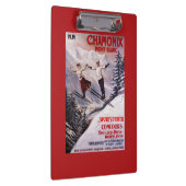 Poster Skiing Promotion Klembord (Rechts)