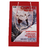 Poster Skiing Promotion Medium Cadeauzakje (Achterkant)