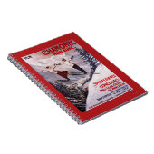 Poster Skiing Promotion Notitieboek (Rechterzijde)