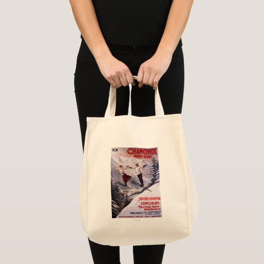 Poster Skiing Promotion Tote Bag (Voorkant (product))