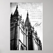 Poster-SLC LDS Temple 3 Poster (Voorkant)