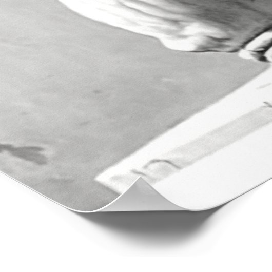 Poster Slecht teken (Hoek)