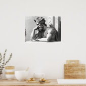 Poster Slecht teken (Keuken)