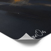 Poster | slechtvalk | Schilderstijl (Hoek)