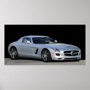 POSTER SLS AMG COUPE