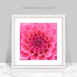 Poster Sluiten Roze ventilator