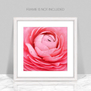 Poster Sluiten Roze ventilator