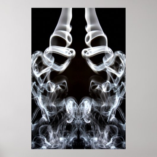 Poster Smokey Waves (Voorkant)