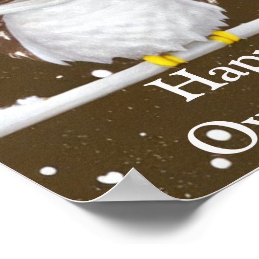 Poster  sneeuwruimtes (Hoek)