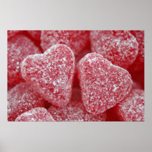 Poster Snoep suikerhars