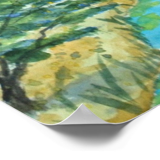 Poster snoepjes gebergte (Hoek)