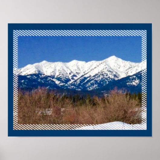 Poster Snowmobile Mountain Dreams (Voorkant)