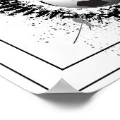 Poster-Soccer  12" x 12" Poster (Hoek)