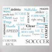 Poster Soccer Glossary (Voorkant)