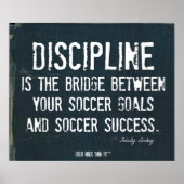 Poster Soccer Goals in Ripped Denim 005 (Voorkant)