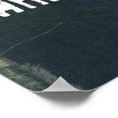 Poster Soccer Goals in Ripped Denim 007 (Hoek)
