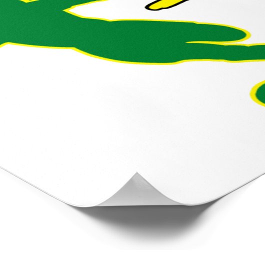 Poster Soccer Jamaica (Hoek)