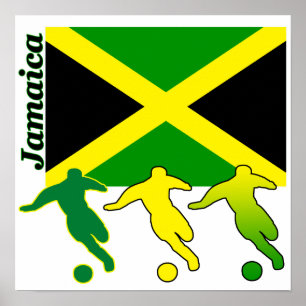 Poster Soccer Jamaica